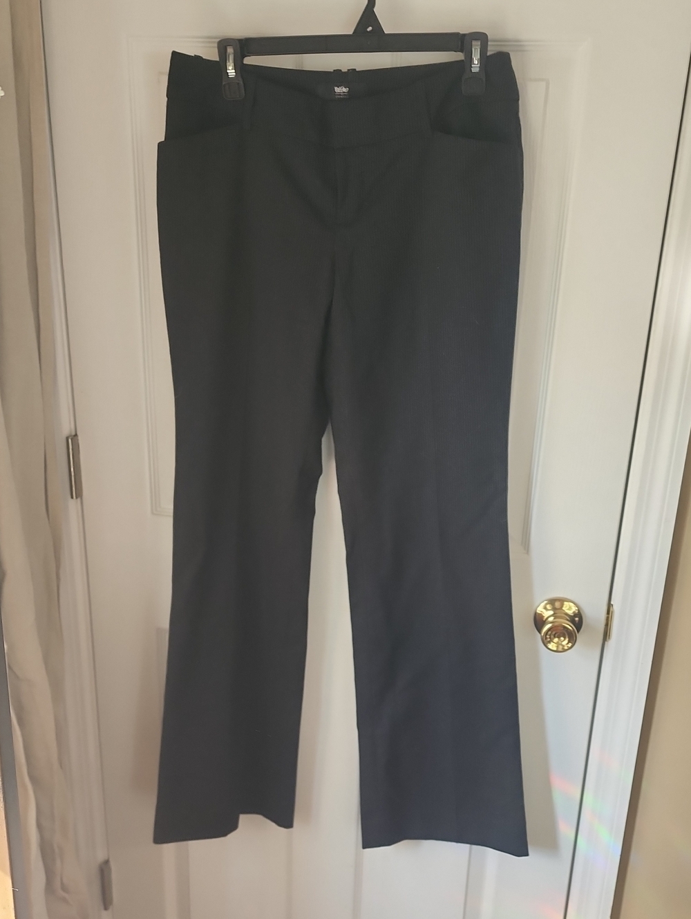 Mossimo Supply Co. Black Pinstripe Women's Pants